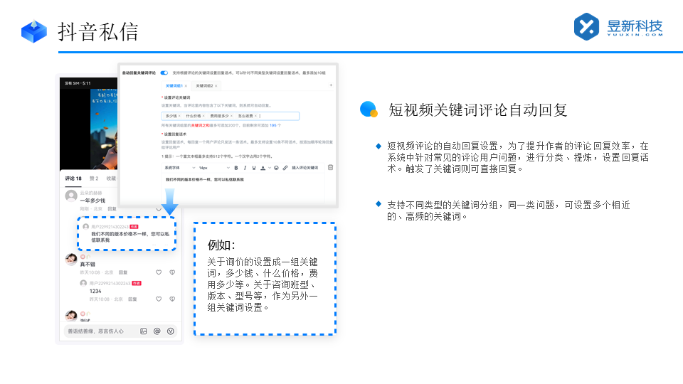 抖音私信怎么設置自動回復_抖音自動私信小店客服軟件 抖音客服系統(tǒng) 私信自動回復機器人 第2張